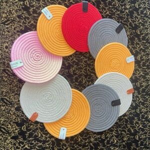 8 подставок для чашек. Стаканов и кружек